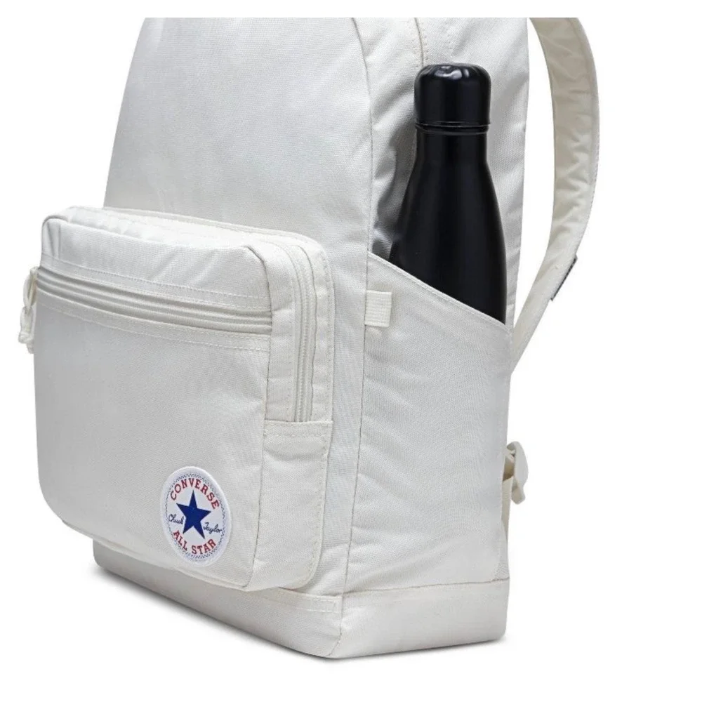 Converse 18'' Go 2 Backpack - Off White: Polyester, Water-Resistant